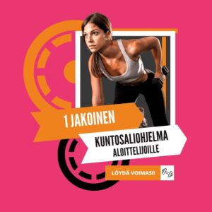 1-Jakoinen kuntosaliohjelma aloittelija nainen